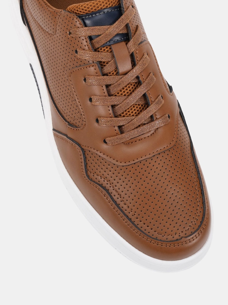 Novo Brown Nelson Lace Up Trainers - Image 6 of 6