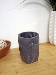 Showerdrape 5 Piece Grey Octavia Bathroom Accessory Set - Image 4 of 4