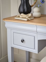 Willis & Gambier Dove Grey Chantilly Dressing Table - Image 2 of 10