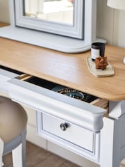 Willis & Gambier Dove Grey Chantilly Dressing Table - Image 4 of 10