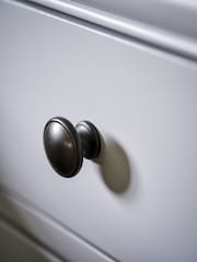 Willis & Gambier Dove Grey Chantilly Bedside Chest - Image 5 of 9