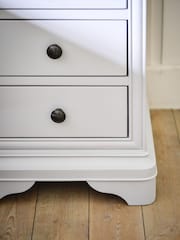 Willis & Gambier Dove Grey Chantilly Bedside Chest - Image 8 of 9