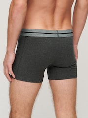 Superdry Black 100% Cotton Boxer Shorts 3 Pack - Image 2 of 5