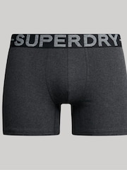Superdry Black 100% Cotton Boxer Shorts 3 Pack - Image 5 of 5