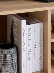 Birlea Oak Croxley Small TV Unit - Image 3 of 8