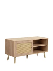 Birlea Oak Croxley Small TV Unit - Image 7 of 8