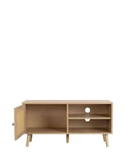 Birlea Oak Croxley Small TV Unit - Image 8 of 8