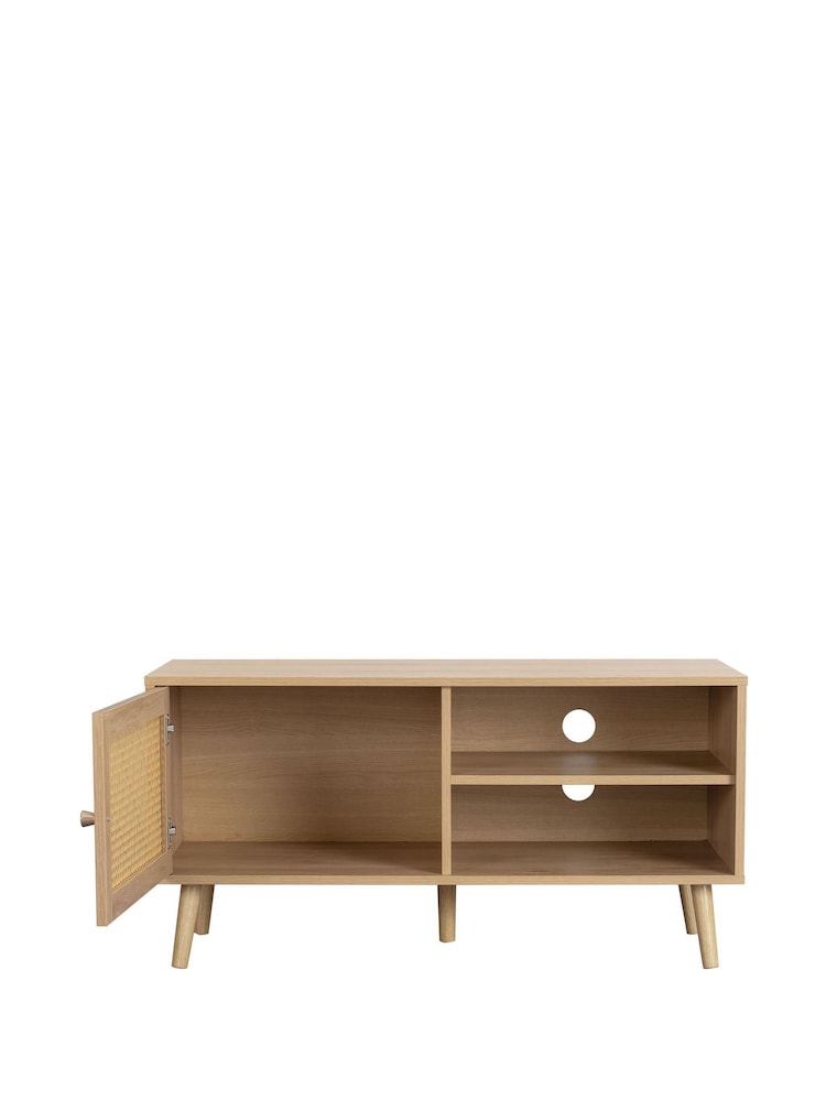 Birlea Oak Croxley Small TV Unit - Image 8 of 8