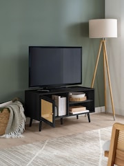 Birlea Black Croxley Small TV Unit - Image 1 of 7