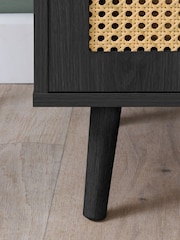 Birlea Black Croxley Small TV Unit - Image 4 of 7