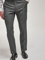 Grey Slim Fit Puppytooth Trousers - Image 1 of 5