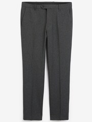 Grey Slim Fit Puppytooth Trousers - Image 5 of 5