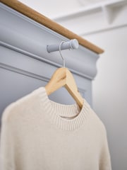 Willis & Gambier Dove Grey Chantilly 3 Door Wardrobe - Image 10 of 14