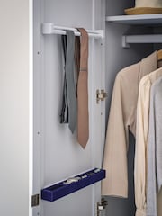 Willis & Gambier Dove Grey Chantilly 3 Door Wardrobe - Image 7 of 14