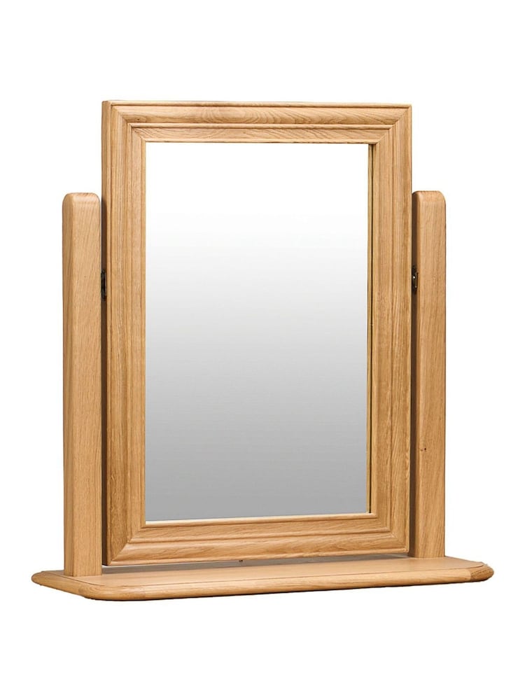 Willis & Gambier Oak Bordeuax Gallery Mirror - Image 2 of 2 Willis & Gambier Oak Bordeuax Gallery Mirror - Image 2 of 2