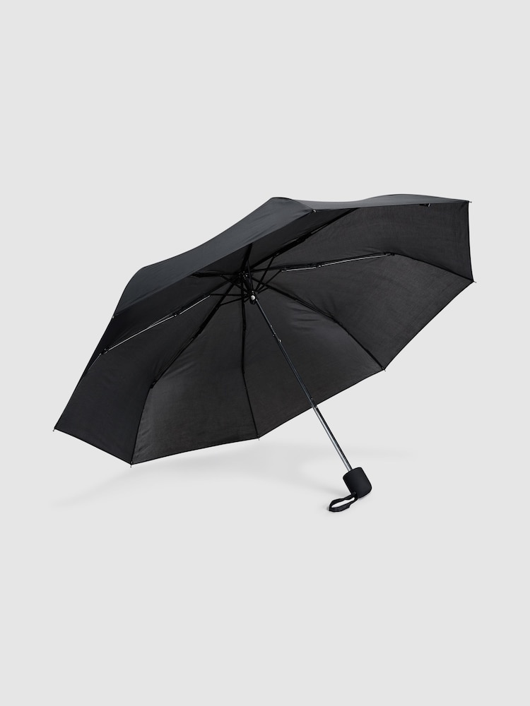 Black Umbrella With Easy Grip Handle - Image 1 of 2
