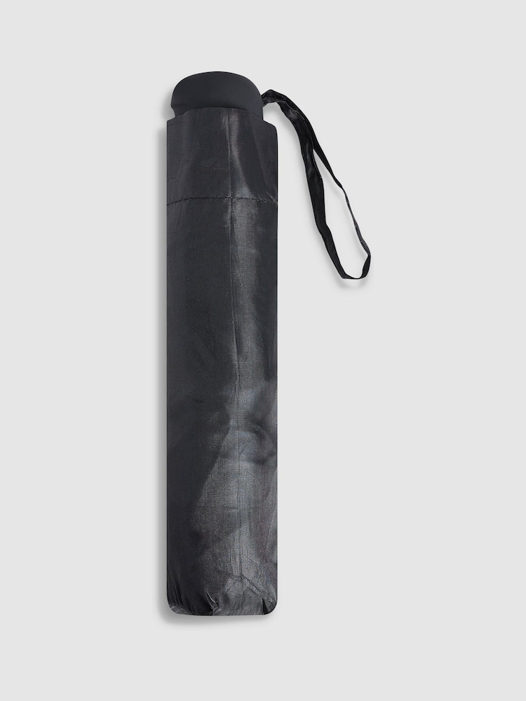 Black Umbrella With Easy Grip Handle - Image 2 of 2