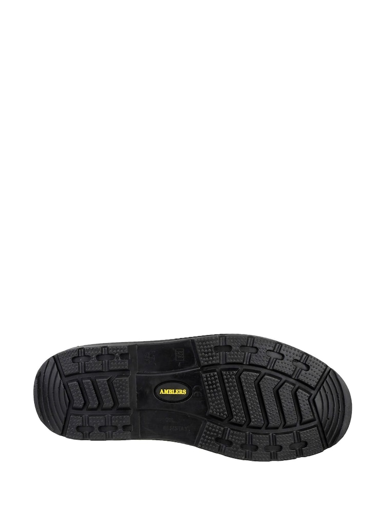 Amblers Safety Brown FS128 Hardwearing Pull-On Safety Dealer Boots - Image 4 of 4
