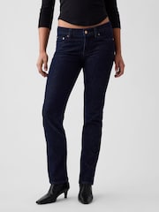 Lave-vaisselle foncé - Gap Jean droit slim taille basse 90s - Image 1 de 5