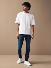 Blue Skinny Fit Motionflex Jeans - Image 2 of 12