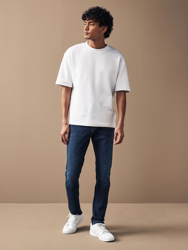 Blue Skinny Fit Motionflex Jeans - Image 2 of 12