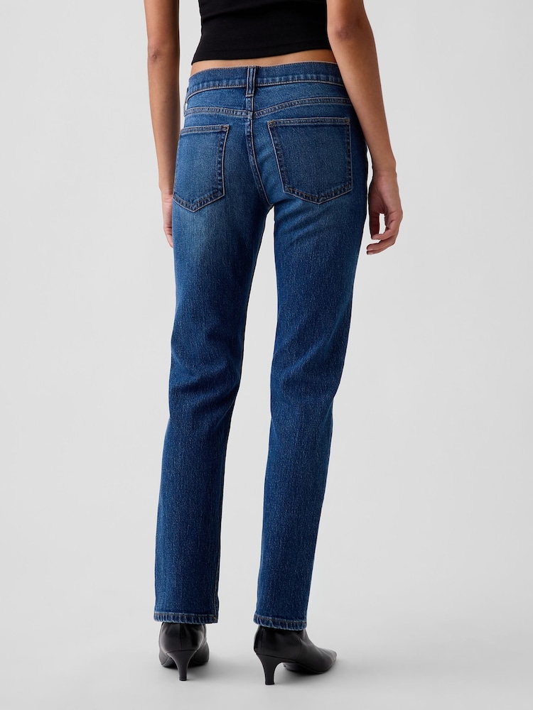 délavage moyen - Gap Jean droit slim taille basse 90s - Image 2 de 5