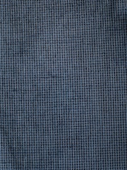 Blue Regular Fit Linen Puppytooth Suit: Trousers - Image 4 of 5