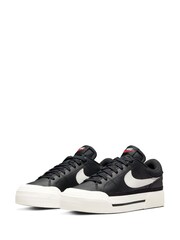Nike Black Court Legacy Lift Platform Trainers - Image 2 of 10