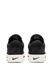 Nike Black Court Legacy Lift Platform Trainers - Image 3 of 10