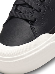 Nike Black Court Legacy Lift Platform Trainers - Image 8 of 10