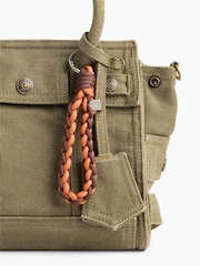 Gap Orange/Brown Bungee Bag Charm - Image 2 of 2