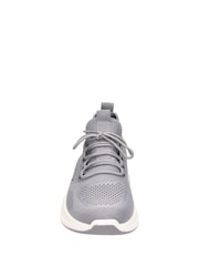 Novo Grey NORTH Mesh Knit Lace Up Trainers - Image 3 of 4