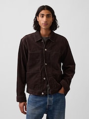Gap Brown Icon Corduroy Jacket - Image 1 of 4