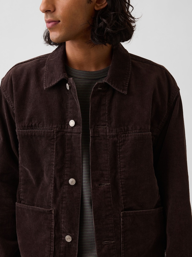 Gap Brown Icon Corduroy Jacket - Image 4 of 4 Gap Brown Icon Corduroy Jacket - Image 4 of 4