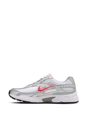 Nike Silver/Pink Initiator Retro Runner Trainers - Image 2 of 7