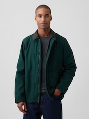 Gap Relaxed Canvas Chore Jacket - Obrázek 1 z 5