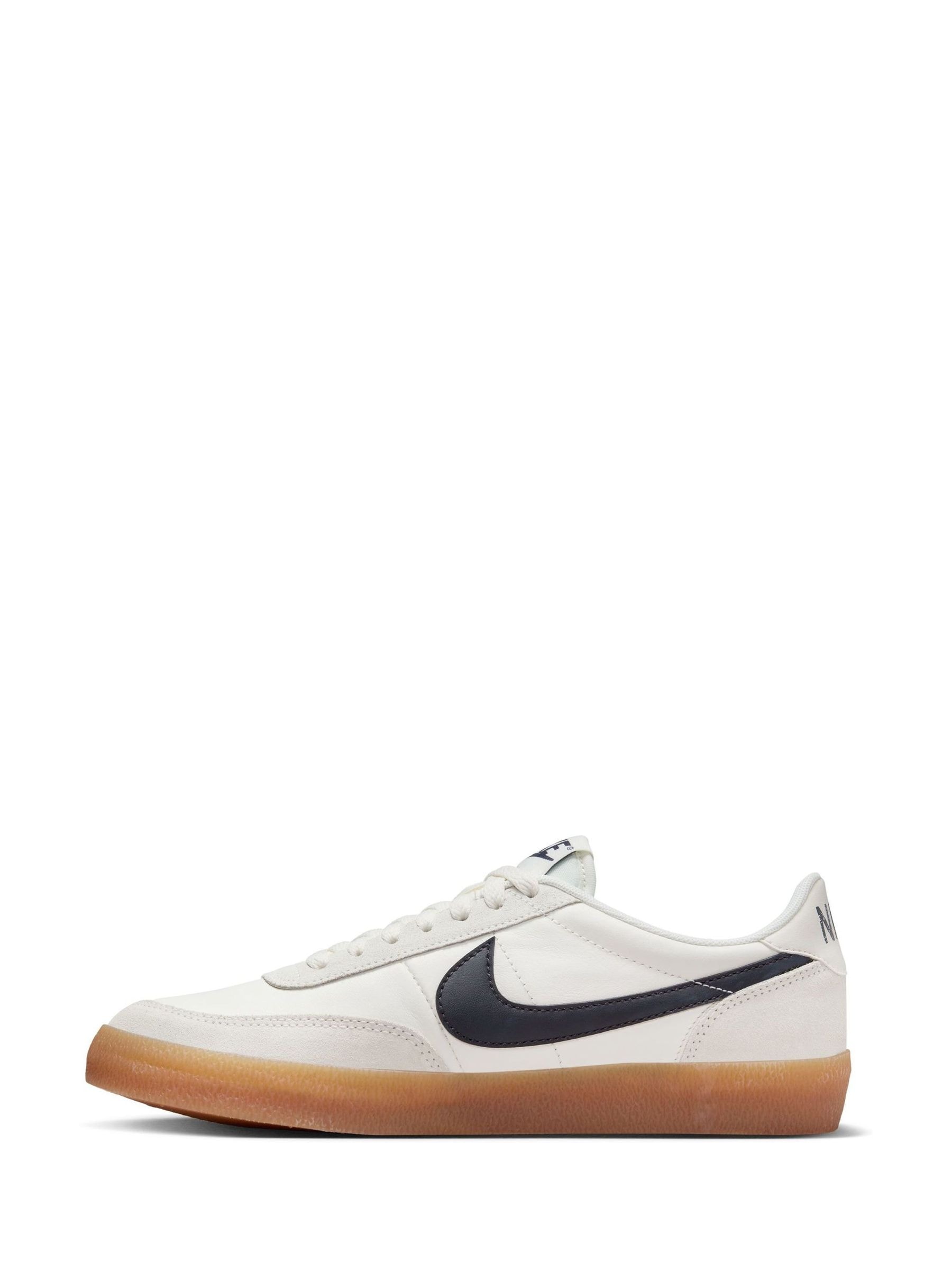 Buy Nike Cream Killshot 2 Leather Gum Sole Trainers from Next Luxembourg