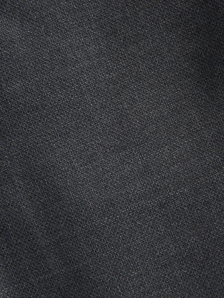 Gris de charbon de bois - Coupe ajustée Signature Pantalon de costume Tollegno - Image 9 of 9