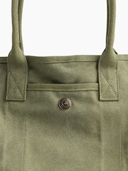 Gap Olive Green Canvas Favorite Tote Bag - Image 5 of 5