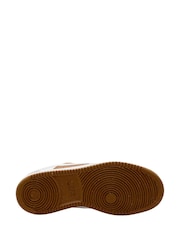 Nike Brown/White Court Vision Low Trainers - Image 7 of 9