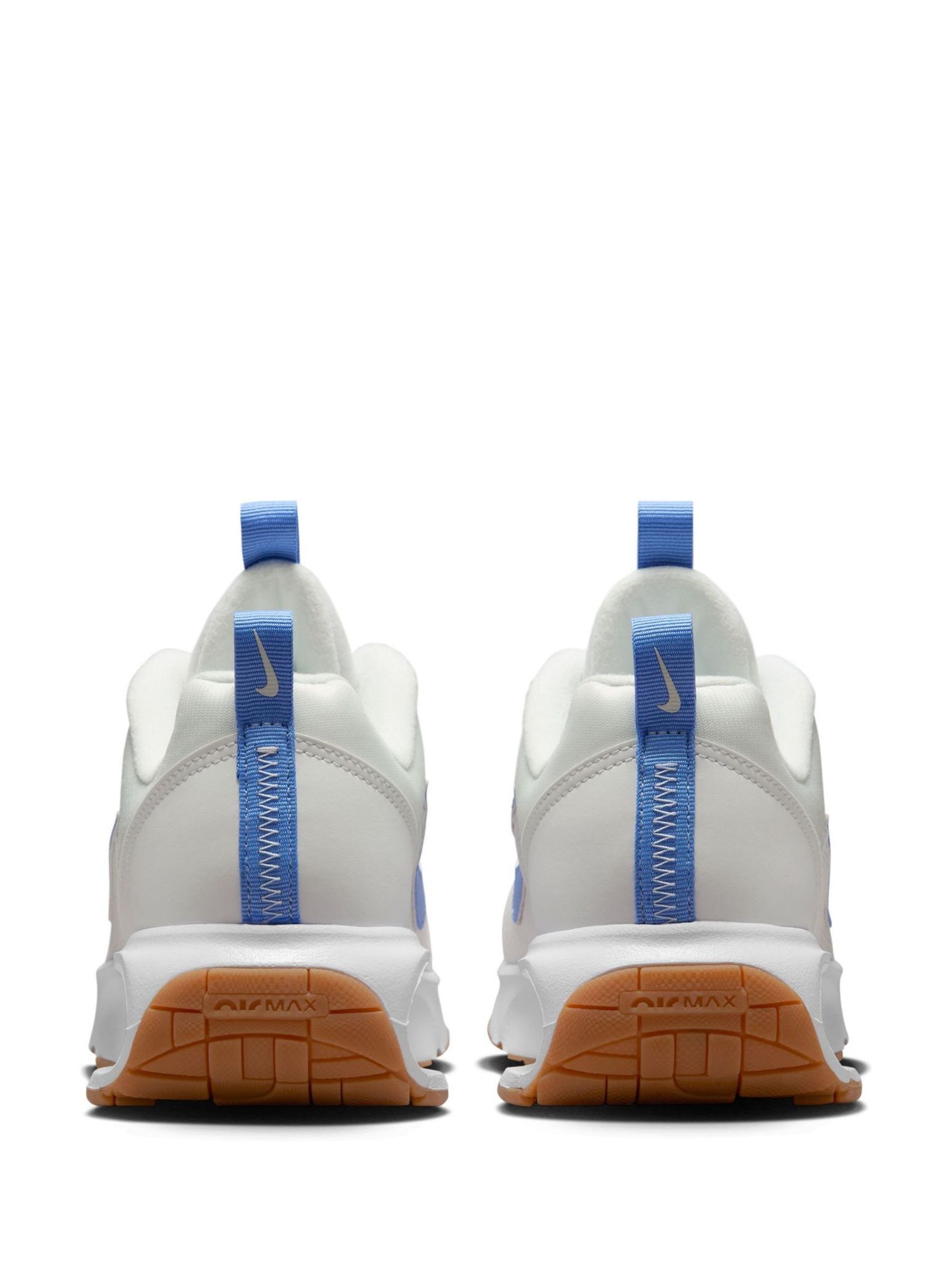 Nike trainers white blue tick top