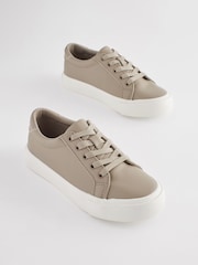 Neutral Lace-Up Shoes - Image 1 of 5