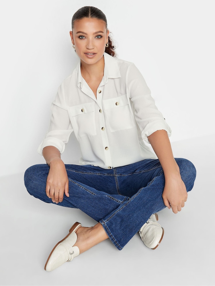 قميص بتصميم عملي من Long Tall Sally - صورة 5 من 5