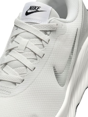 Nike White/Silver Promina Walking Trainers - Image 10 of 11