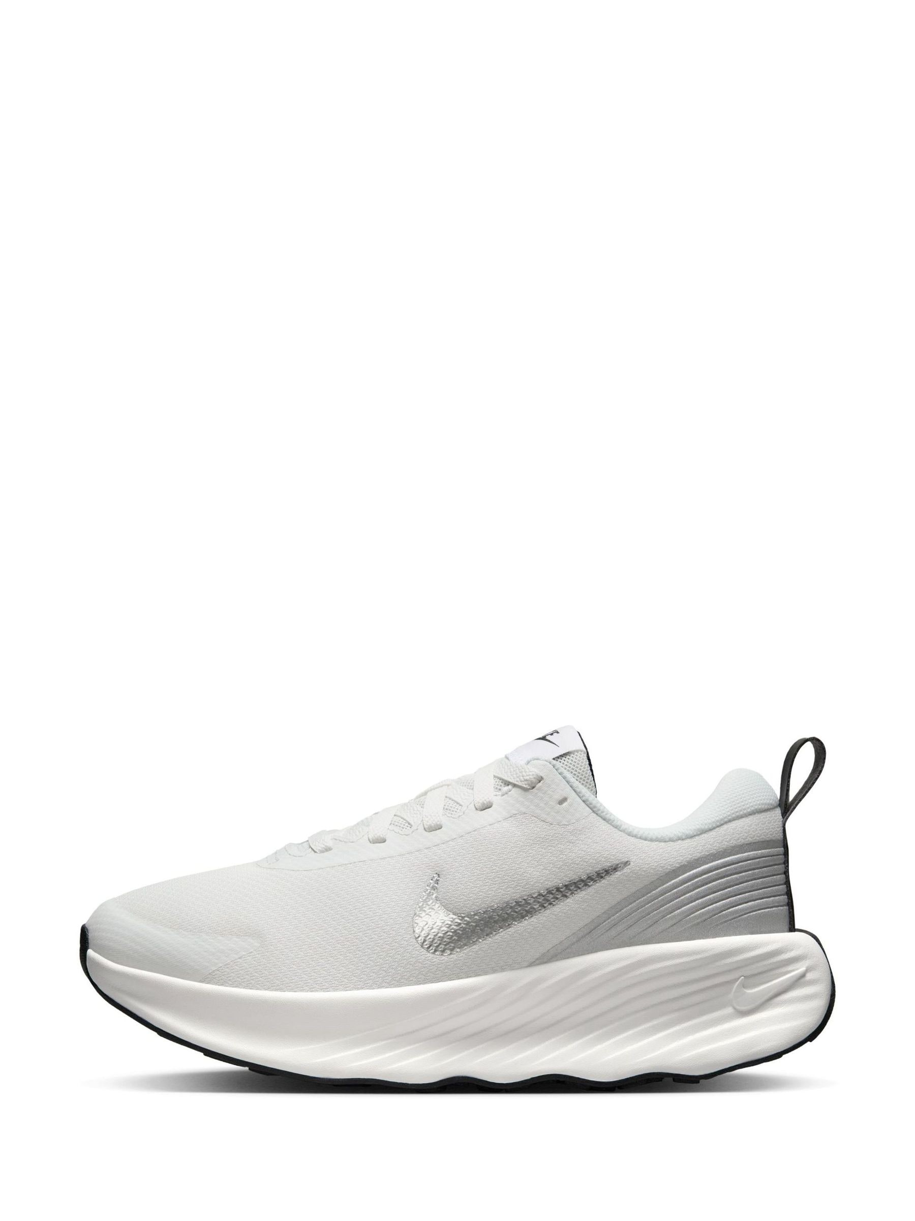 Buy Nike White Silver Promina Walking Trainers from Next Luxembourg