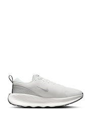 Nike White/Silver Promina Walking Trainers - Image 3 of 11