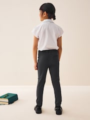 Charcoal Grey Regular Length School Skinny Stretch Trousers (3-18yrs) - Image 4 of 7