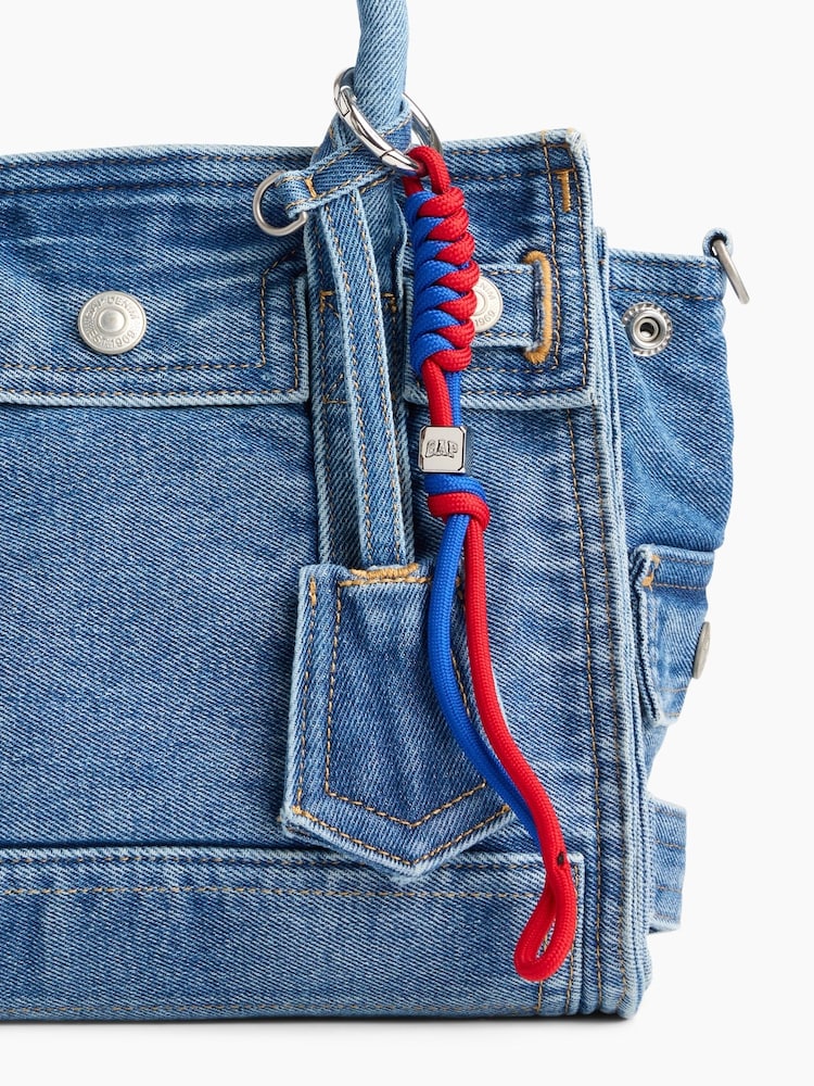 Red/Blue Bungee - Přívěsek na tašku Gap - Obrázek 2 z 2