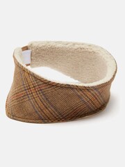 Joules Haisley Neutral Tweed Ear Warmer - Image 4 of 6