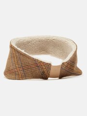 Joules Haisley Neutral Tweed Ear Warmer - Image 5 of 6